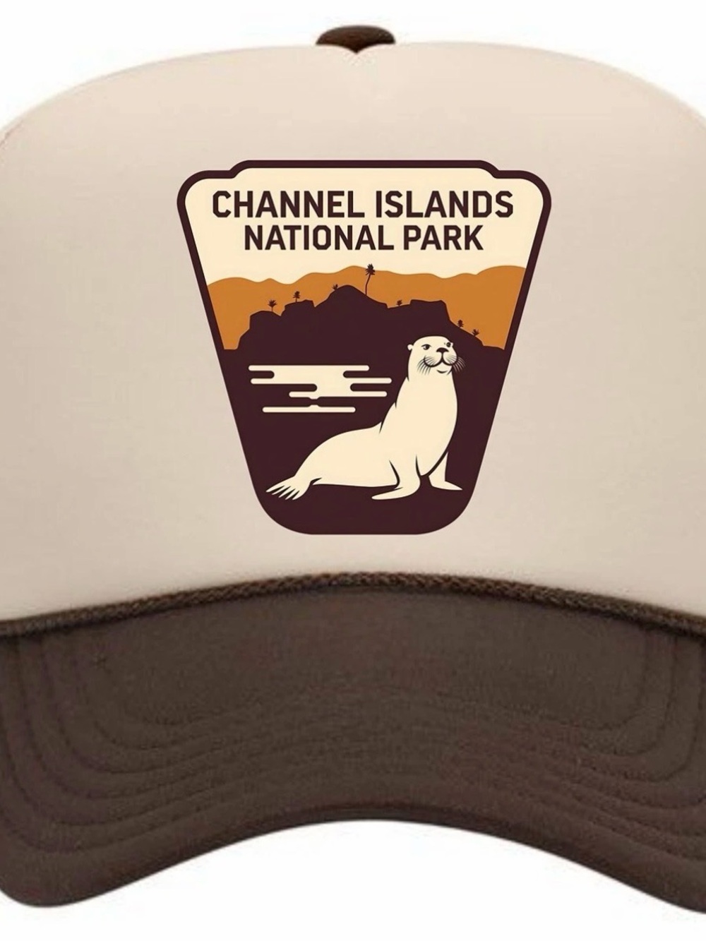 Channel Islands National Park Hat Cap Vintage Foam Trucker Style Mesh Snapback